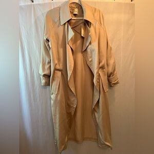 Ellie Tahari Classic Khaki Trench Coat